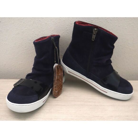 Birkenstock 1007607 Kids Sz EUR 30 US C12 Night Blue Suede Ballina Boots - Picture 15 of 16